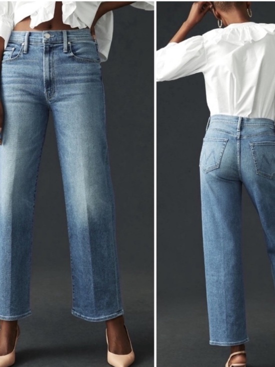 MOTHER Denim - Mother Jeans The Rambler Zip Ankle in County Line